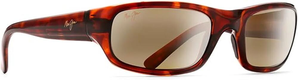 NWT Maui Jim Unisex Stingray Polarized Wrap Sunglasses, Tortoise/HCL® Bronze, S.